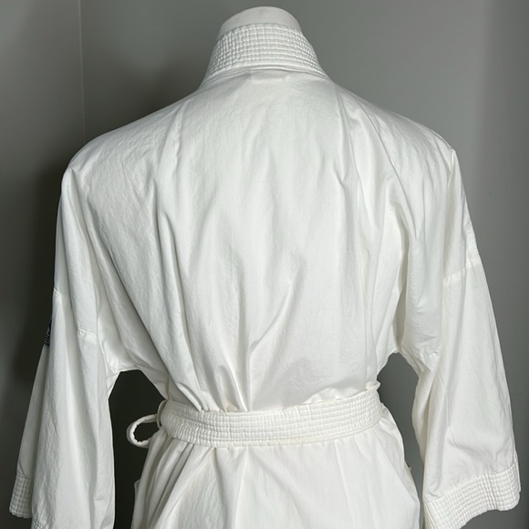 Vintage Neiman Marcus Polished Cotton Cruise Robe - Picture 10 of 10